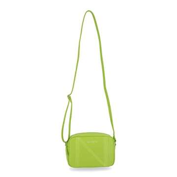 Nautica Candid Camera Adjustable Crossbody, Lime