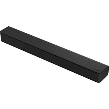 VIZIO V-Series 2.0 Compact Home Theater Sound Bar with DTS Virtual:X, Bluetooth, Voice Assistant Compatible, Includes Remote Control - V20-J8