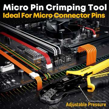 28 Types Crimp Tool Kit with Ratcheting Pliers for Connectors