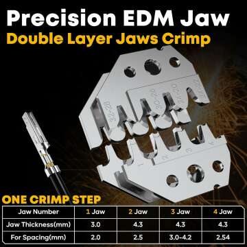 28 Types Crimp Tool Kit with Ratcheting Pliers for Connectors