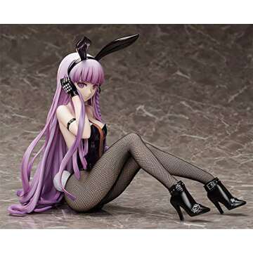 FREEing Danganronpa: Trigger Happy Havoc: Kyoko Kirigiri (Bunny Version) 1: 4 Scale PVC Figure, Multicolor