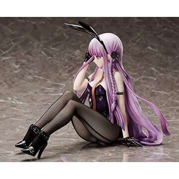 FREEing Danganronpa: Trigger Happy Havoc: Kyoko Kirigiri (Bunny Version) 1: 4 Scale PVC Figure, Multicolor