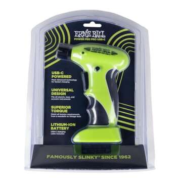 Ernie Ball Power Peg Pro USB-C Rechargeable String Winder