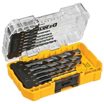 DEWALT 14-Piece Drill Bit Set for Versatile Applications