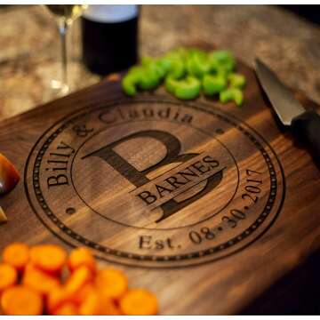 Handcrafted Cutting Boards for Christmas