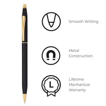 Cross Classic Ballpoint Pen - Timeless Elegance & Smooth Writing