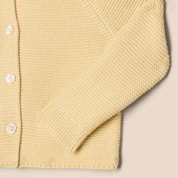 Sofia Grainge Baby Collar Sweater Jacket - Butter Yellow