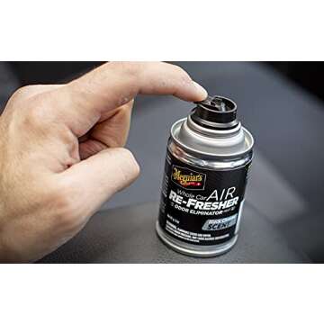 Meguiar's Whole Car Air Refresher - New Car Scent and Black Chrome Scent Bundle