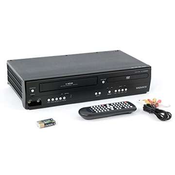 MAGNAVOX DV220MW9 DVD Player VCR Combo (Renewed)