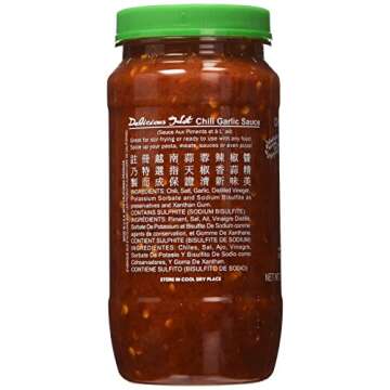 Huy Fong Sauce Chili Garlic,18 oz