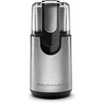 KitchenAid Blade Coffee Grinder in Onyx Black for Fresh Coffee