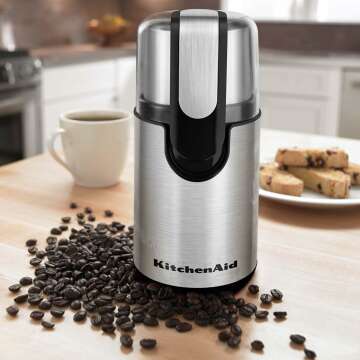 KitchenAid Blade Coffee Grinder - Onyx Black