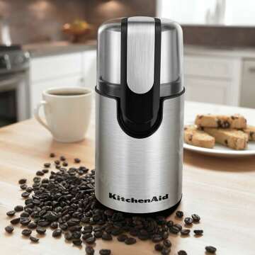 KitchenAid Blade Coffee Grinder - Onyx Black