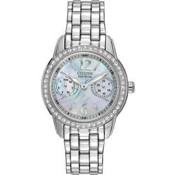 Citizen Women's Eco-Drive Crystal Watch - Elegance