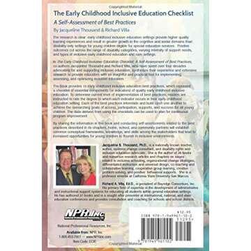 The Early Childhood Inclusive Education Checklist