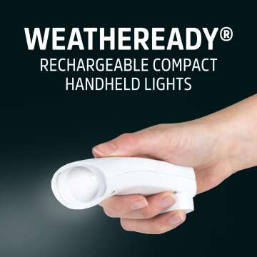 Energizer Weatheready Rechargeable Emergency Flashlight