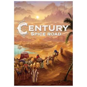 Century Spice Road Board Game | Strategy/ Exploration/ Family Board Game | Ages 8 + | 2 to 4 Players | Average Playtime 30-45 Minutes | Made by Plan B Games,Multi-Colored,40000ENPBG