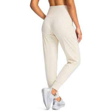 G Gradual Women's High Waisted Joggers - Perfect for Activewear