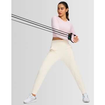 G Gradual Women's High Waisted Joggers - Perfect for Activewear