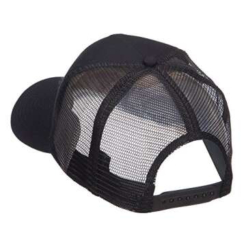 Vietnam ERA Veteran Patched Mesh Cap - Black OSFM