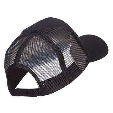 Vietnam ERA Veteran Patched Mesh Cap - Black OSFM