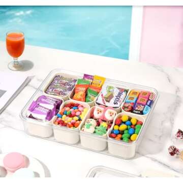 TOGGOT Snackle Box - Portable Snack Organizer for Travel