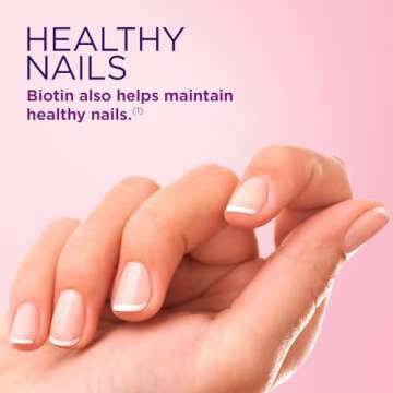 Hair, Skin & Nails Gummies with Biotin - 80 Count