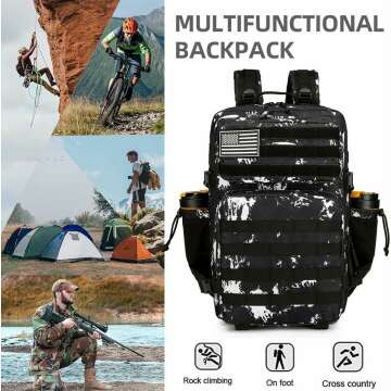 Daily Use Tactical 45L Backpack for Men & Women