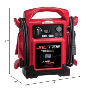 Clore Automotive Jump-N-Carry JNC770R 1700 Peak Amp Premium 12 Volt Jump Starter - Red