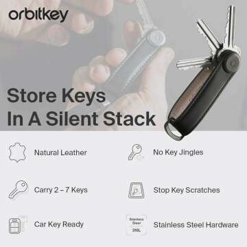 Orbitkey Leather Key Organizer