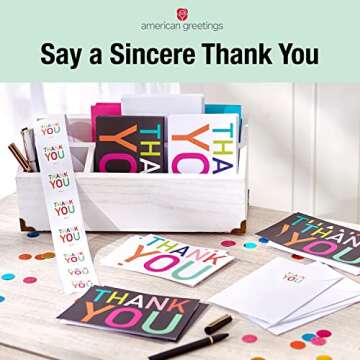 American Greetings Thank You Card (Appreciated)