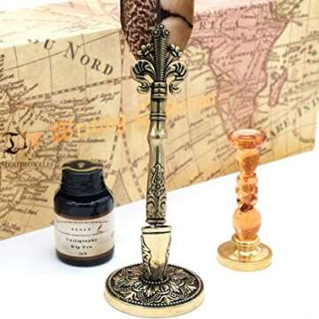 Antique Quill Pen for Vintage Writing Enthusiasts