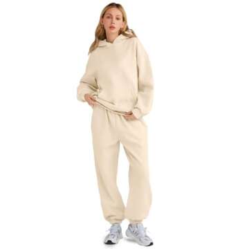 AUTOMET Women's 2 Piece Lounge Sweatsuit Set - Fashion Forward Fall 2024