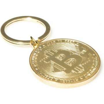 Crypto Keychain Gift Set for Nano Ledger - 2 Pack