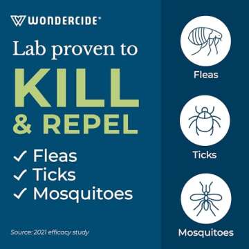 Wondercide Flea, Tick & Mosquito Spray - Safe for Pets & Home