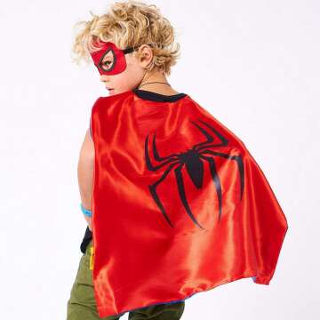 Superhero Capes and LED Masks for Kids