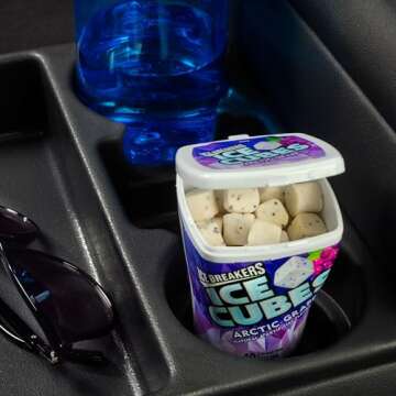 Sugar Free ICE BREAKERS Grape Gum - 6 Bottles