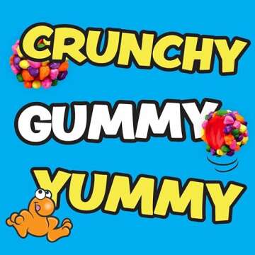 NERDS Gummy Clusters - Rainbow Crunch Candy 8 oz