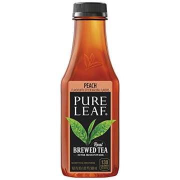 Pure Leaf, Peach, 16.9 Ounce (Pack of 6)