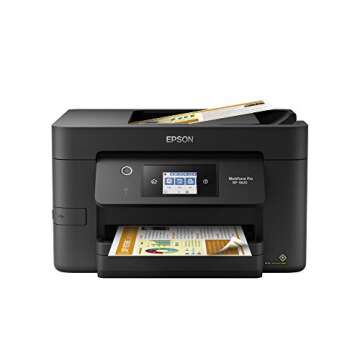 Epson EcoTank ET-2850 Wireless Color All-in-One Cartridge-Free Supertank Printer with Scan & ® Workforce® Pro WF-3820 Wireless Color Inkjet All-in-One Printer, Black Large