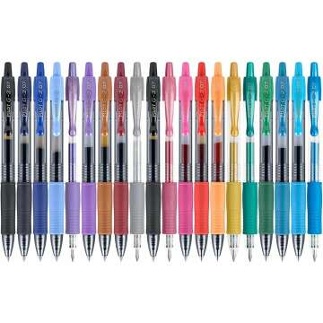 Pilot G2 Gel Pens, 20 Count