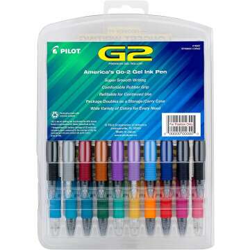 Pilot G2 Gel Pens, 20 Count