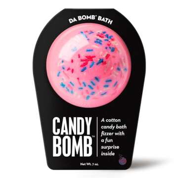 Da Bomb Bath Candy Bath Bomb, 7oz