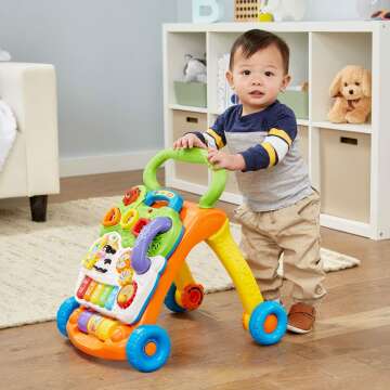 VTech Sit-to-Stand Learning Walker in Orange