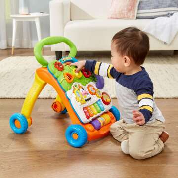 VTech Sit-to-Stand Learning Walker in Orange