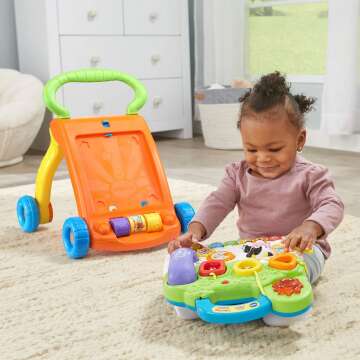 VTech Sit-to-Stand Learning Walker in Orange