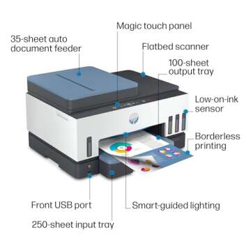 HP Smart Tank 7602 - All-in-One Printer with Ink