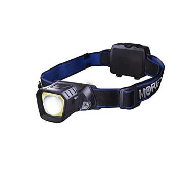 Police Security Flashlights - MORF Removable R230 3 in 1 Headlamp Magnetic Flashlight - Perfect for Mechanics, Emergency Preparedness, Outdoor, Water Proof, Drop Proof