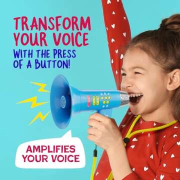 Voice Changer for Kids: Fun Birthday Gift for Mini Explorers