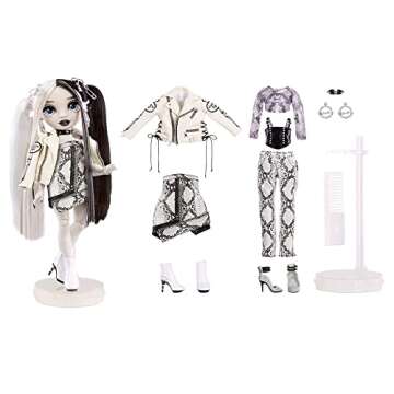 Heather Grayson Grayscale Doll with Mix & Match Outfits